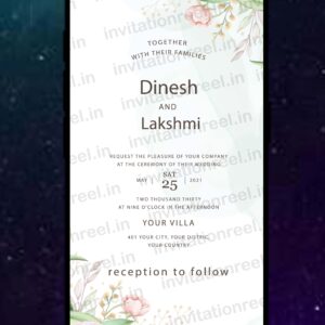 Chura Ceremony Invitation | Bridal Bangle Celebration E-Card